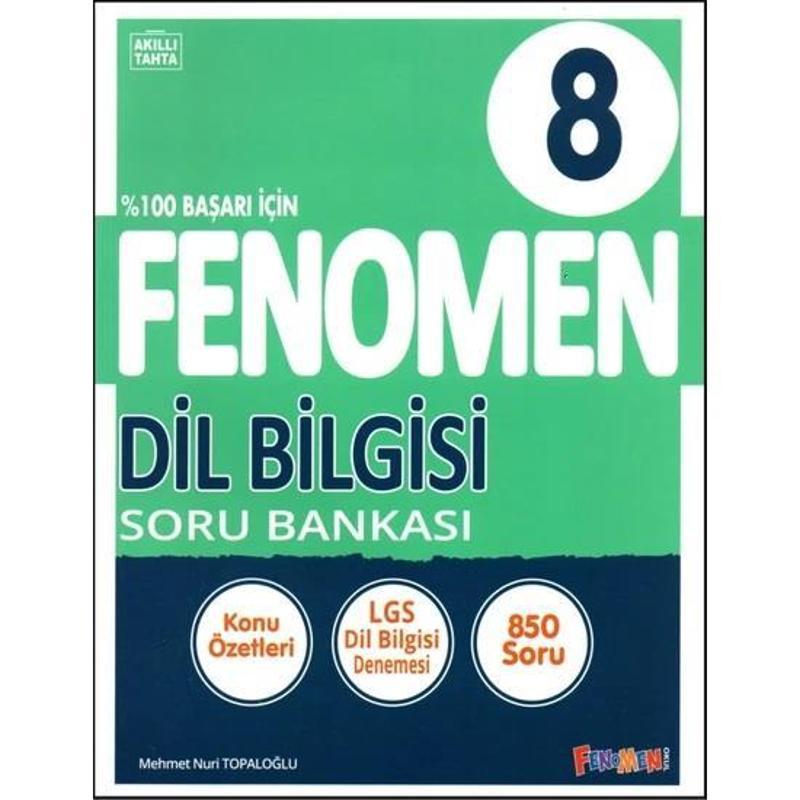 Gama Yayınları 8. Sınıf Dil Bilgisi Fenomen Soru Bankası