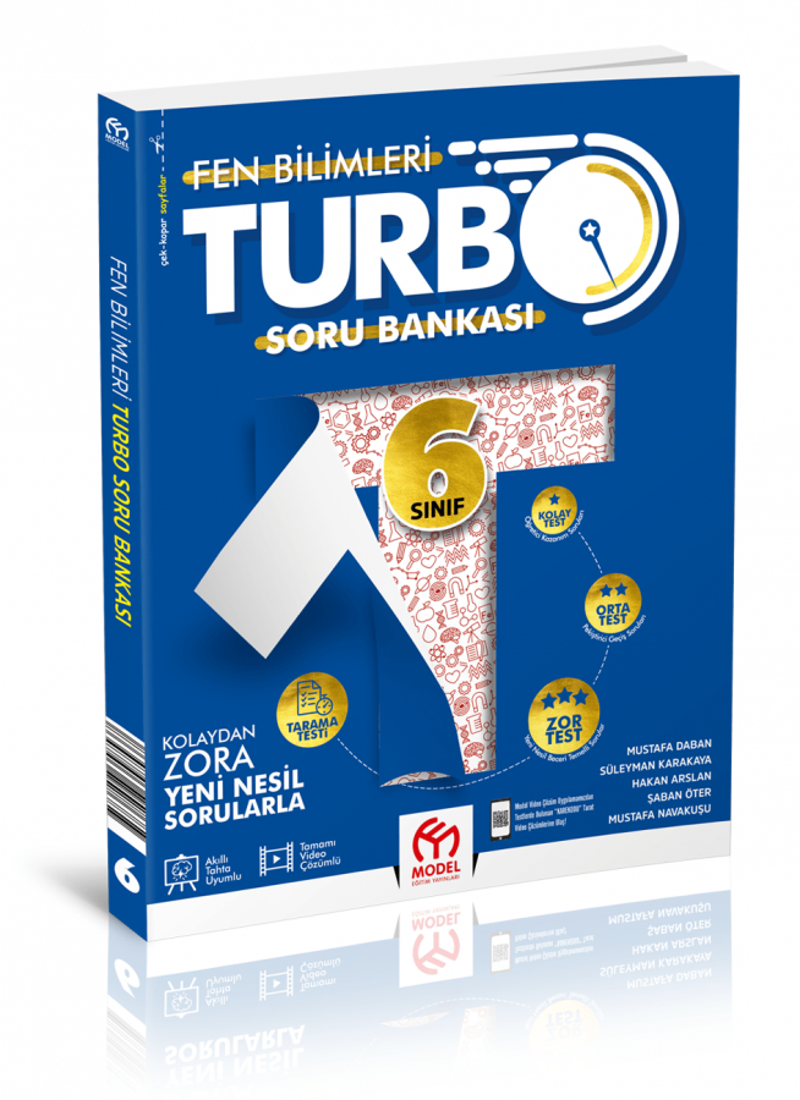 Model Yayınları 6. Sınıf Fen Bilimleri Turbo Soru Bankası