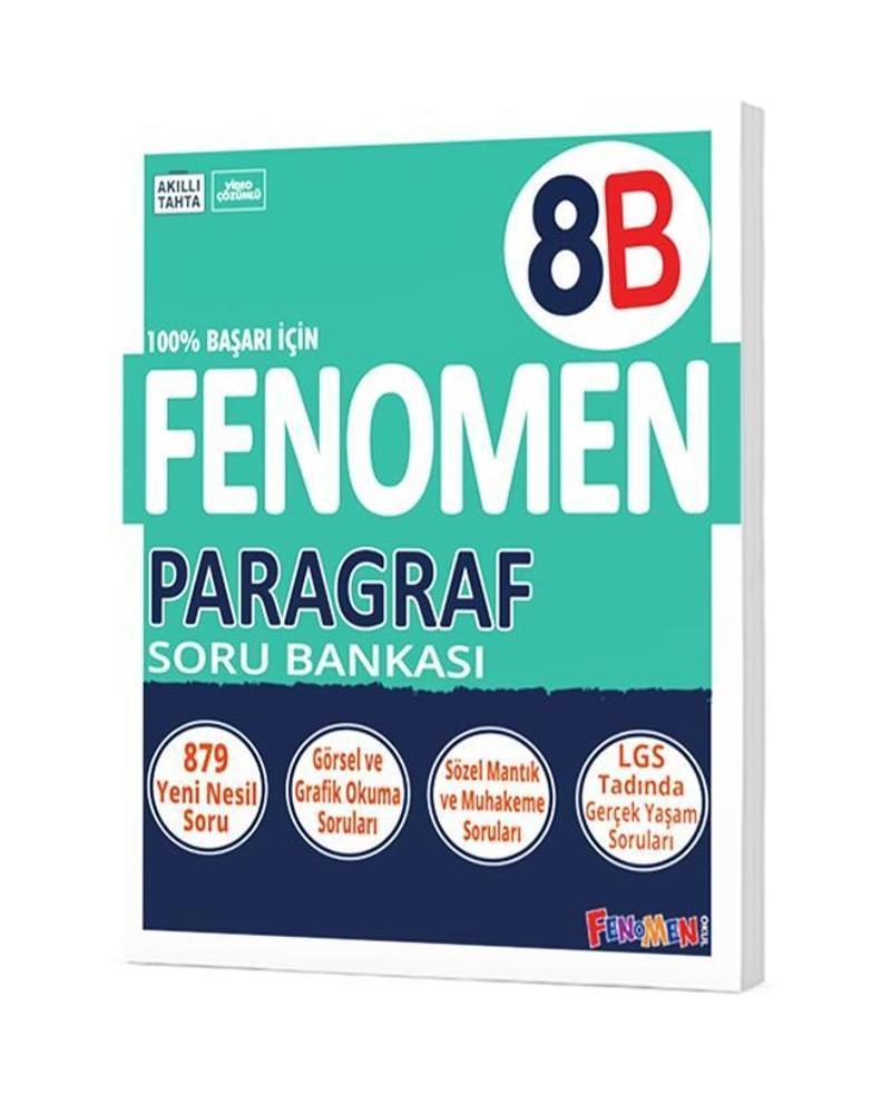 Gama Yayınları 8. Sınıf Fenomen Paragraf Soru Bankası(B)