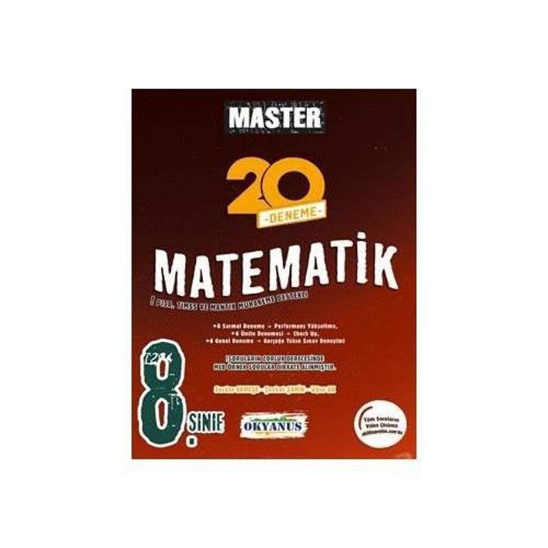 Okyanus Yayınları 8. Sınıf Matematik Master 20 Denemesi (23)