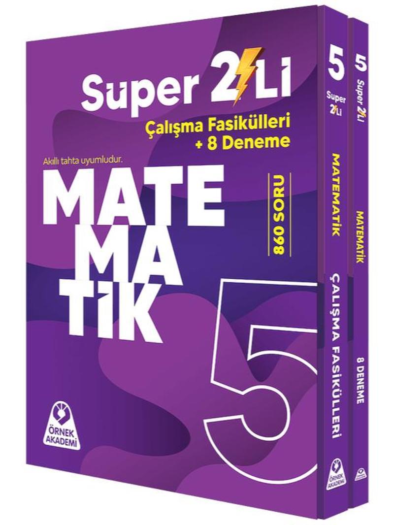 Örnek Akademi Yayınları 5. Sınıf Matematik Süper İkili Seti