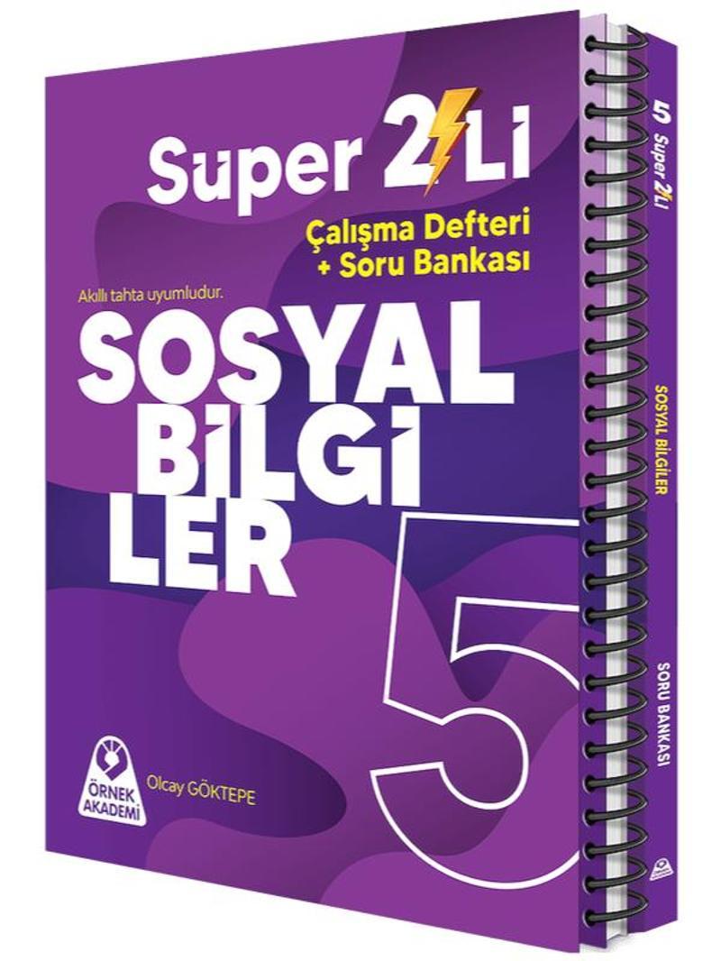 Örnek Akademi Yayınları 5. Sınıf Sosyal Bilgiler Süper İkili Seti