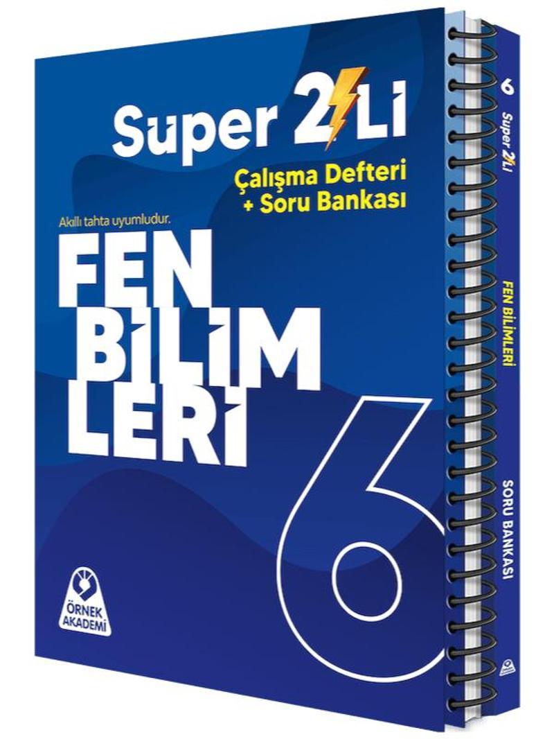 Örnek Akademi Yayınları 6. Sınıf Fen Bilimleri Süper İkili Seti