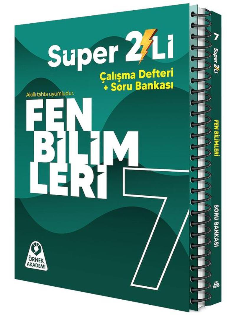 Örnek Akademi Yayınları 7. Sınıf Fen Bilimleri Süper İkili Seti