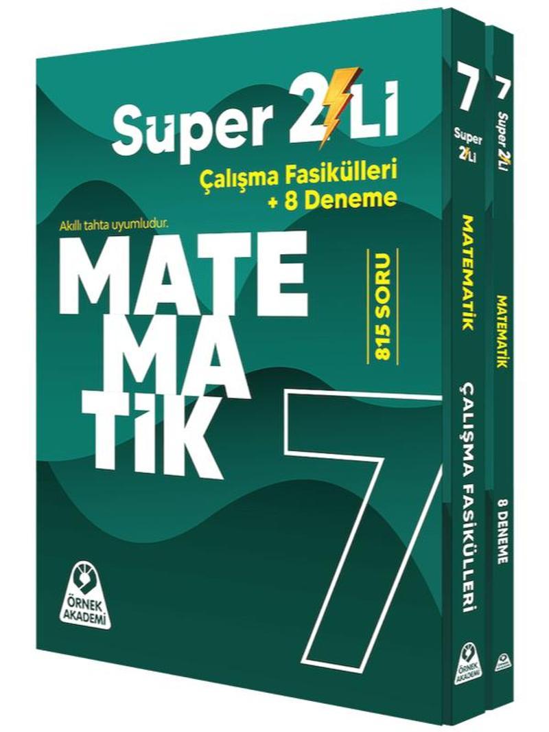 Örnek Akademi Yayınları 7. Sınıf Matematik Süper İkili Seti