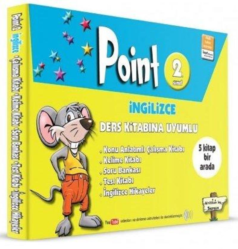 Sargın Yayınları 2. Sınıf Point (5 Kitap Bir Arada)