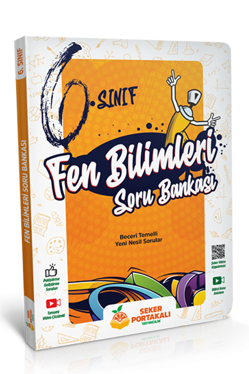 Şeker Portakalı Yayınları 6. Sınıf Fen Bilimleri Soru Bankası