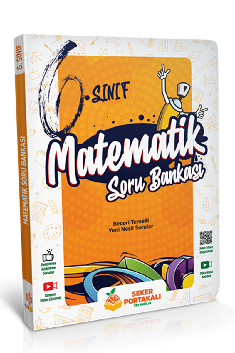 Şeker Portakalı Yayınları 6. Sınıf Matematik Soru Bankası