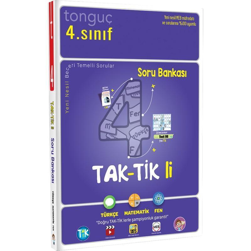 Tonguç Yayınları 4. Sınıf Taktikli Soru Bankası 