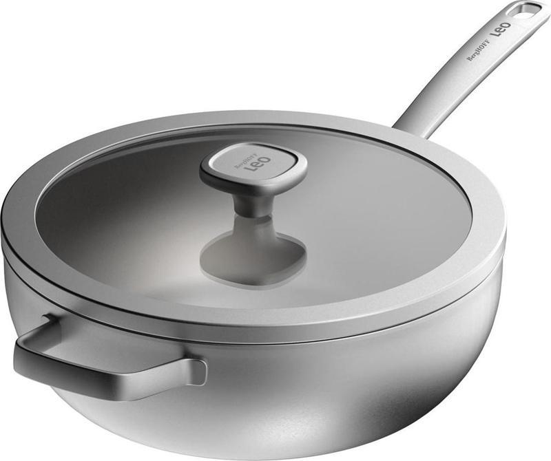 3950496 Graphite Paslanmaz Çelik Wok Tava 28 cm