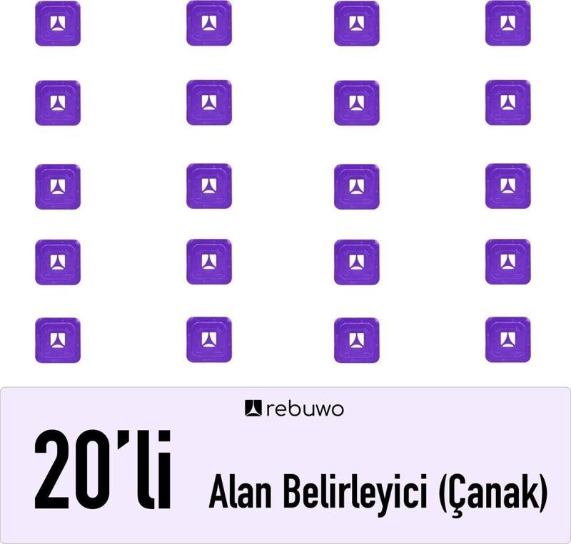 Alan Belirleyici Çanak Antrenman Çanağı 20 Adet