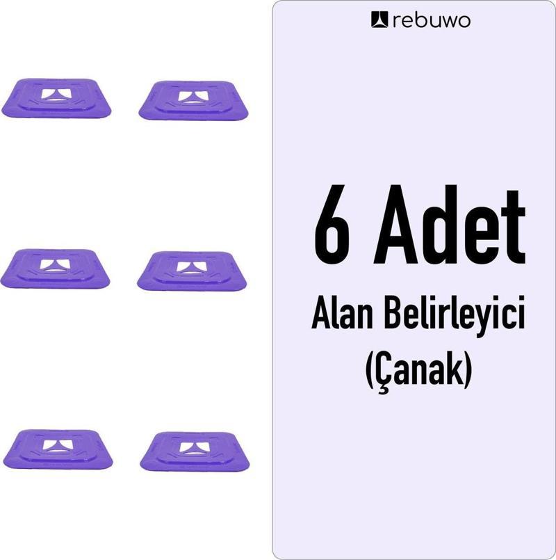 Alan Belirleyici Çanak Antrenman Çanağı 6 Adet