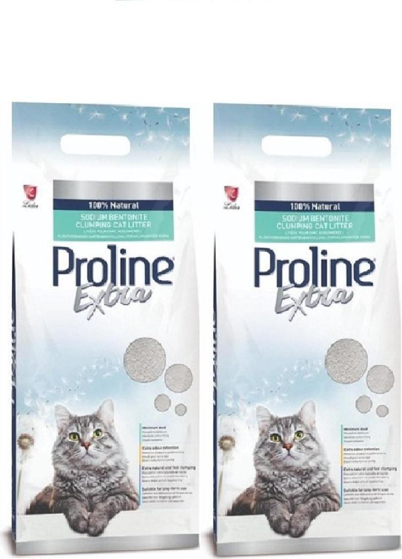 Extra Sodium Bentonite İnce Taneli Kedi Kumu 10 kg x 2 Adet