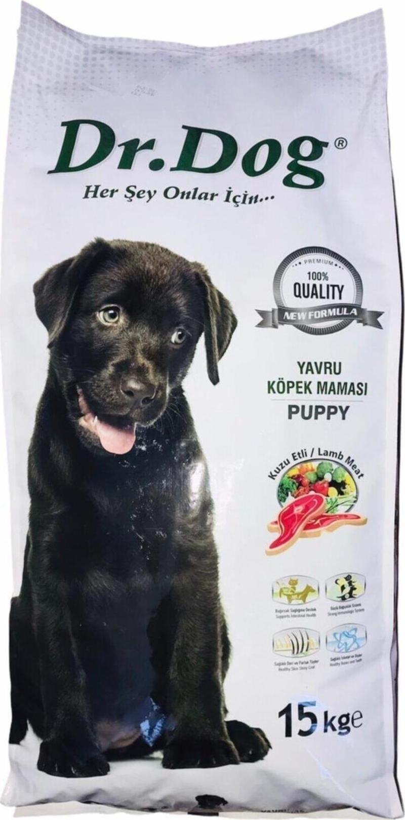 DR. DOG Dr Dog Puppy Kuzu Etli Yavru Köpek Maması,15 Kg