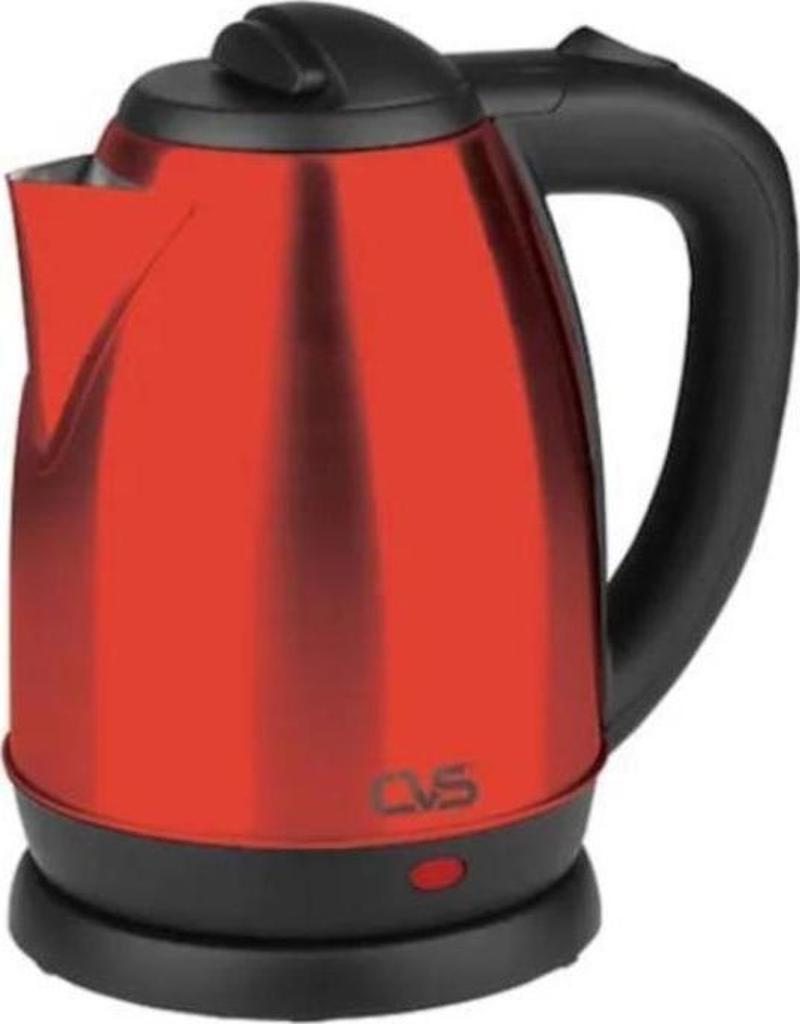 Burgaz Çelik Kettle Su Isıtıcı Kırmızı