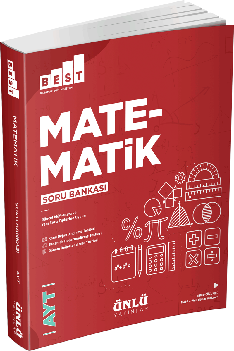 Ünlü Yayınları Ayt Matematik Best Soru Bankası