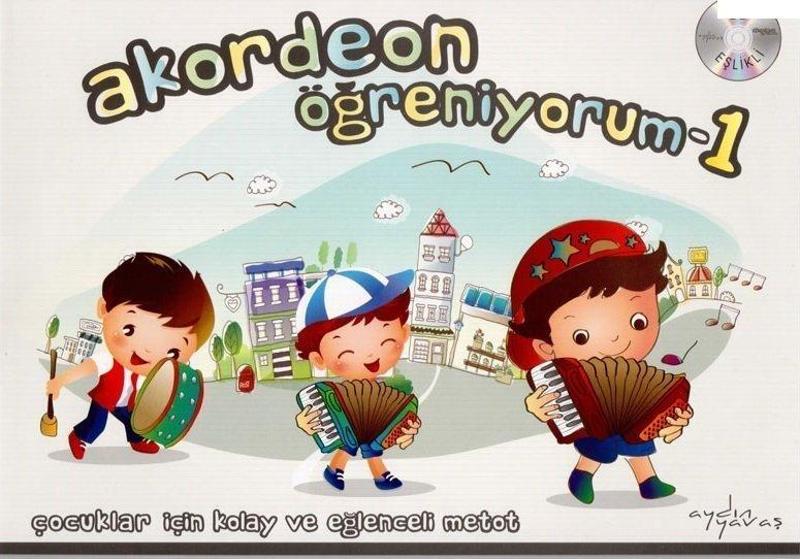 EVRSY-026 AKORDEON ÖĞRENİYORUM 1 CD EŞLİKLİ