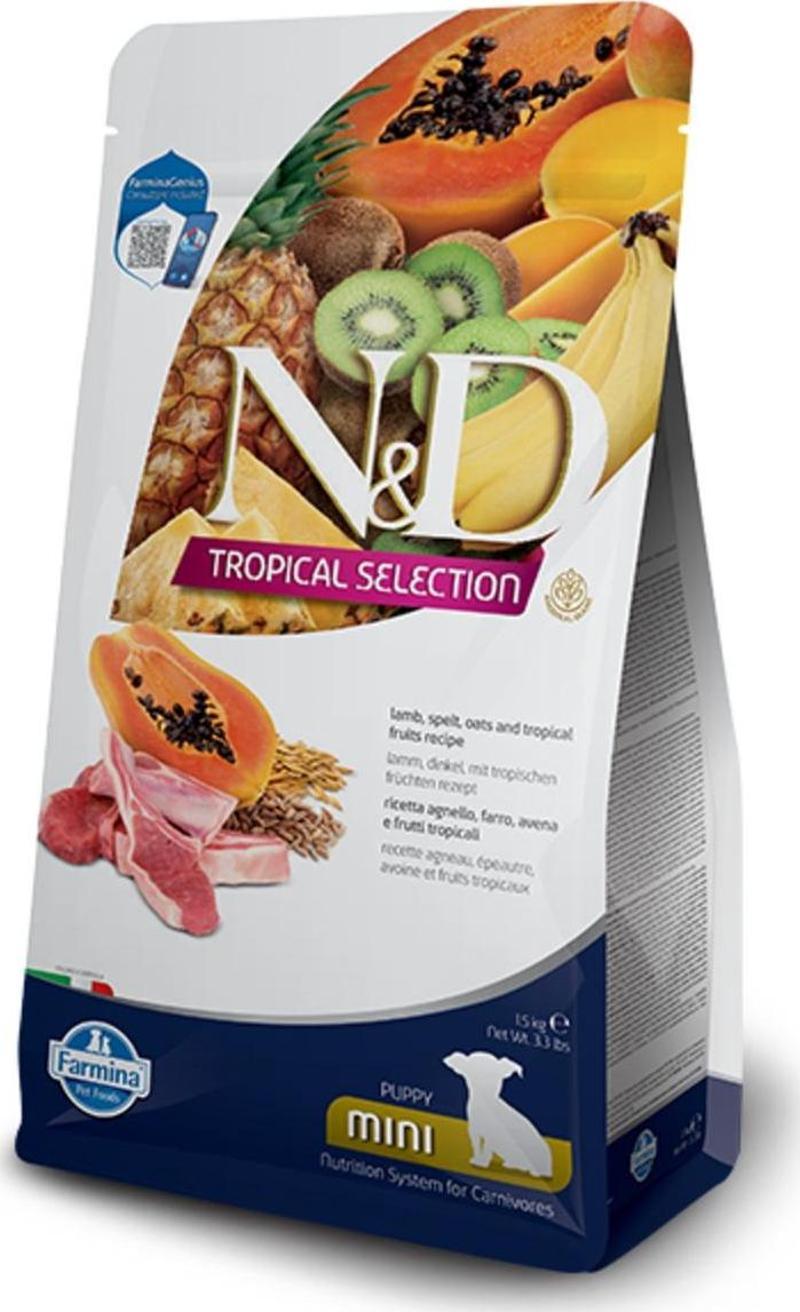 Tropical Selection Kuzulu Mini Irk Yavru Köpek Maması 1,5 kg