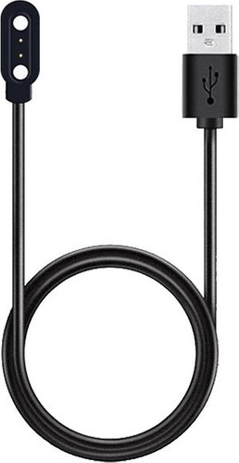 Haylou Ls01,ls02 Solar Ile Uyumlu Siyah Kablolu Smart Akıllı Saat Için Şarj Kablosu