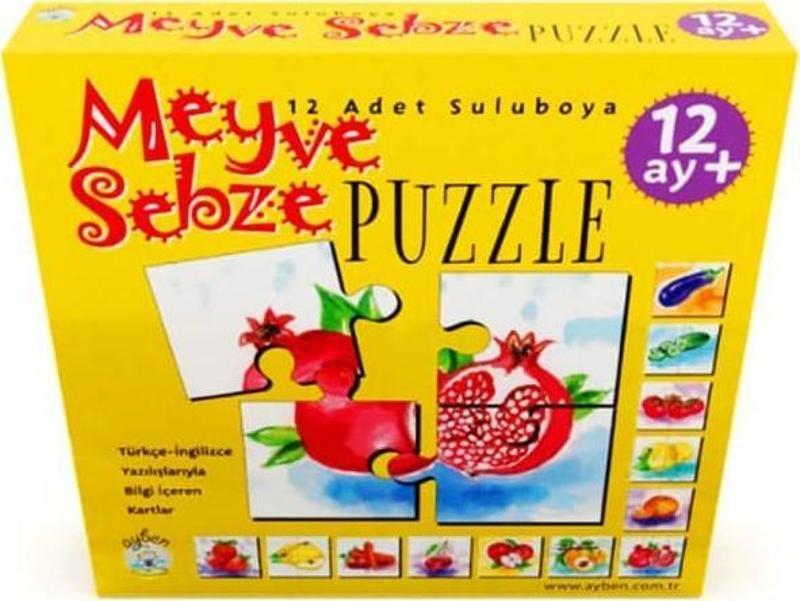 Aybino Meyve Sebze Puzzle