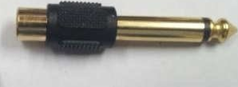 KJ83 6.3MM MONO ERKEK-3.5MM RCA DİŞİ