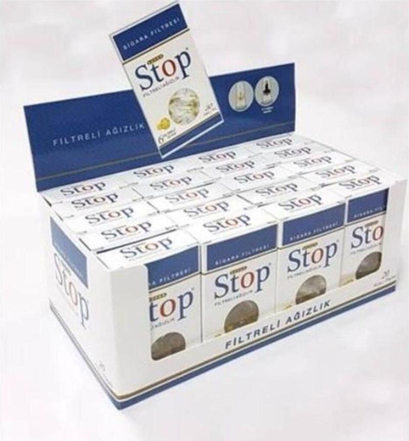 Stop Filtreli Ağızlık 30 lu 20 Paket