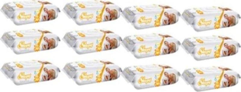Islak Mendil Sensitive Kapaklı 90 Adet 12'li Set