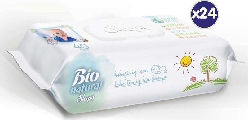 Bio Natural Islak Havlu 24 X 40 (960 Yaprak)