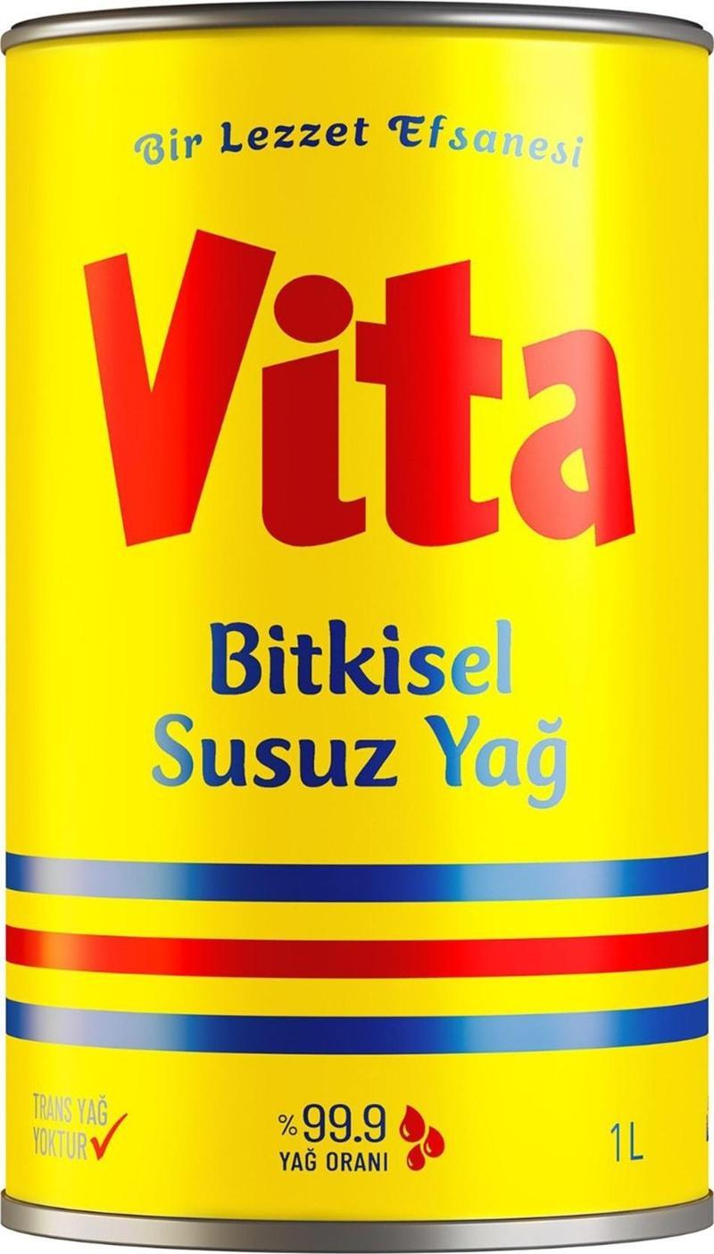 Bitkisel Susuz Yağ 1 Lt