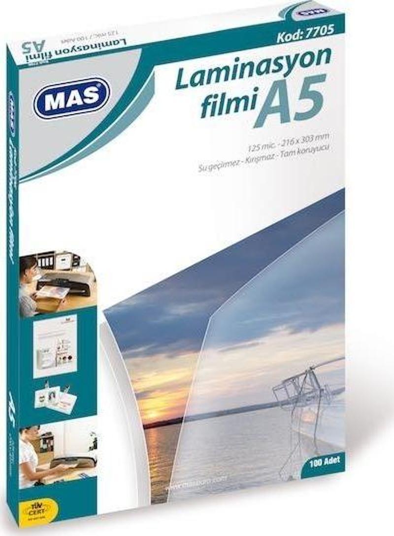 LAMINASYON FILMI 125 MIC.A5 10 7705
