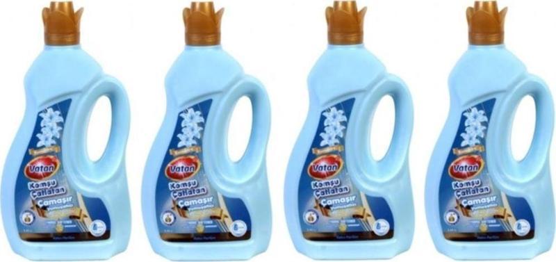 Konsantre Çamaşır Yumuşatıcısı Komşu Çatlatan 3.45 Litre 4 Adet