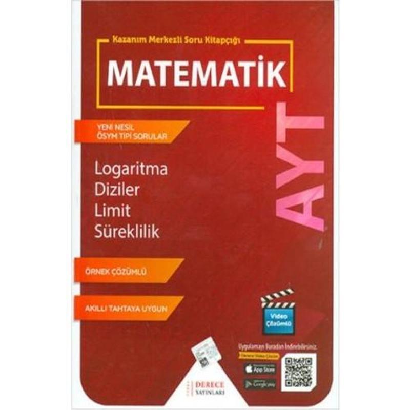 Derece Yayınları Ayt Matematik Logaritma Diziler Limit Süreklilik