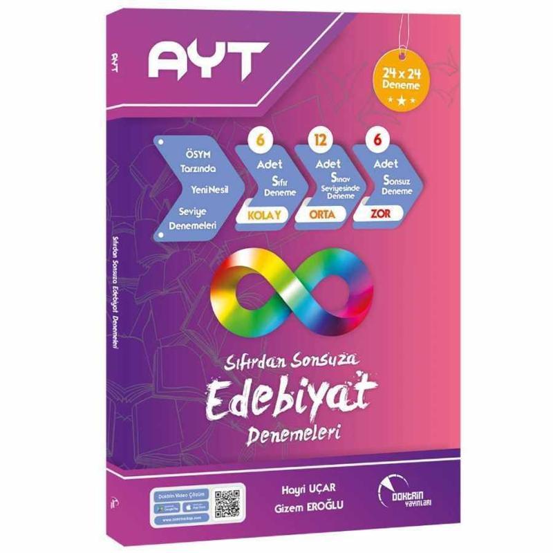 Doktrin Yayınları Ayt Edebiyat 24 Deneme