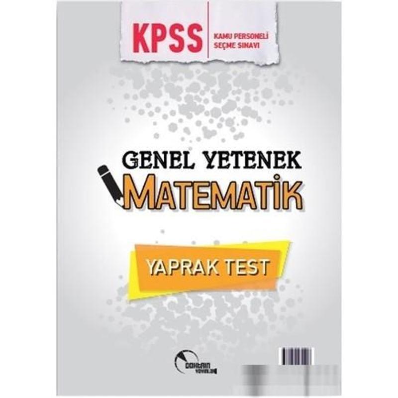 Doktrin Yayınları Kpss Matematik Yaprak Test