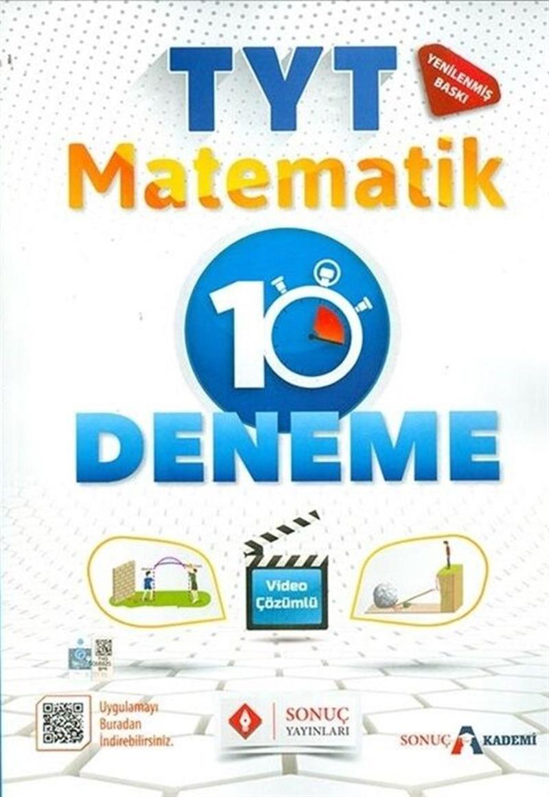 Sonuç Yayınları Tyt Matematik 10 'lu Deneme 2021-2022