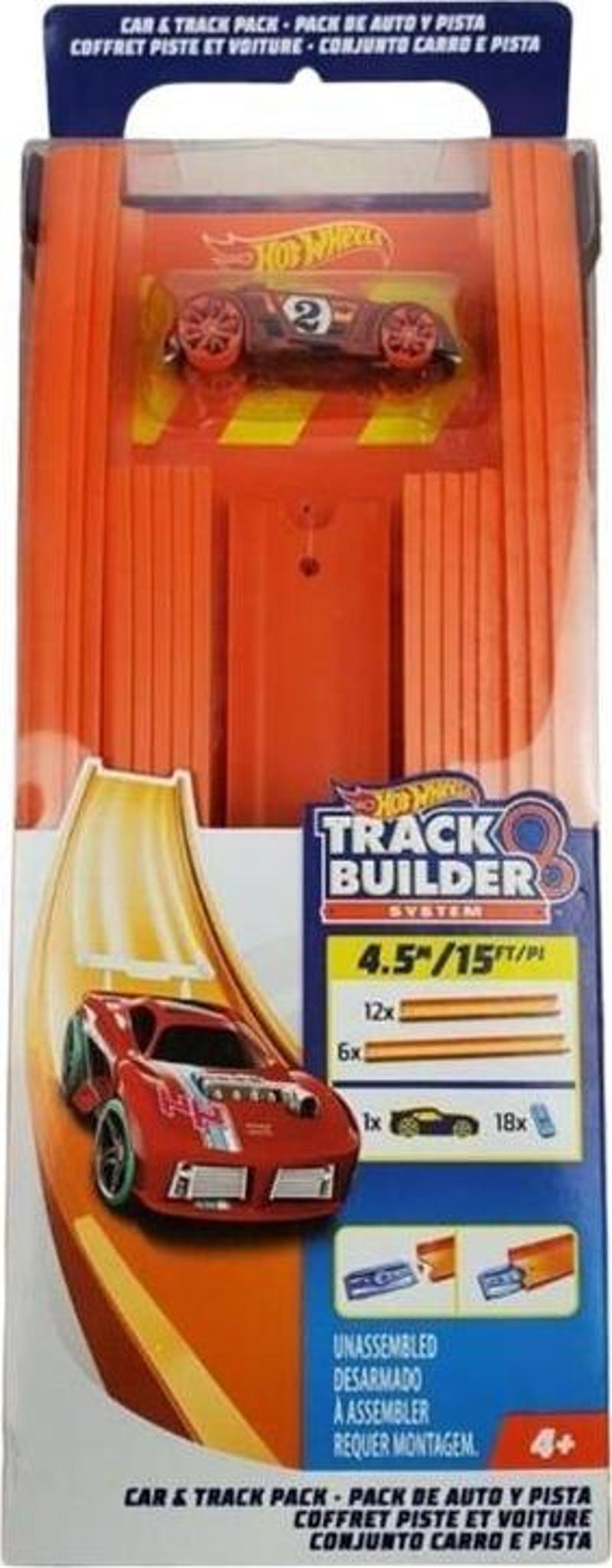 Hot Wheels Track Builder Araba ve Pist Seti BHT77