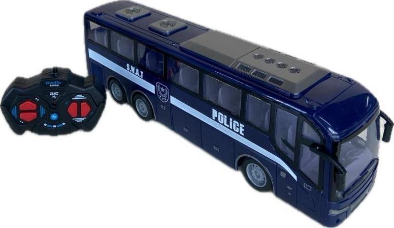 Uzaktan Kumandalı Işıklı Şarjlı Full Fonksiyonlu Otobüs - 1:30 Ölçek