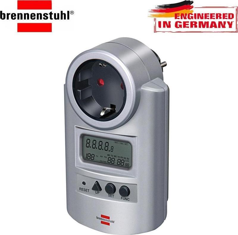 Brennenstuhl Primera-Line Watt Ve Akım Ölçer Pm 231 E Priz