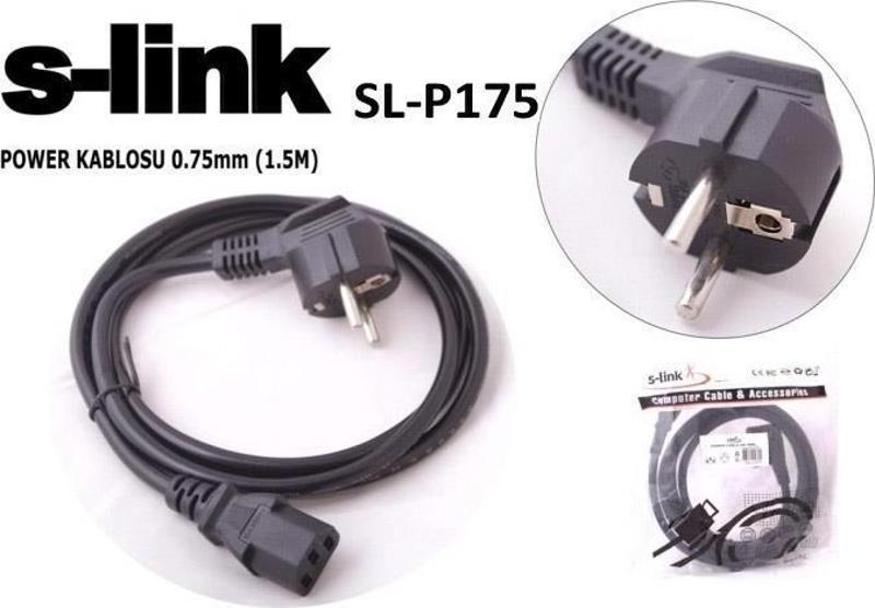 SL-P175 1.5mt 0.75mm Power Elektrik Kablosu