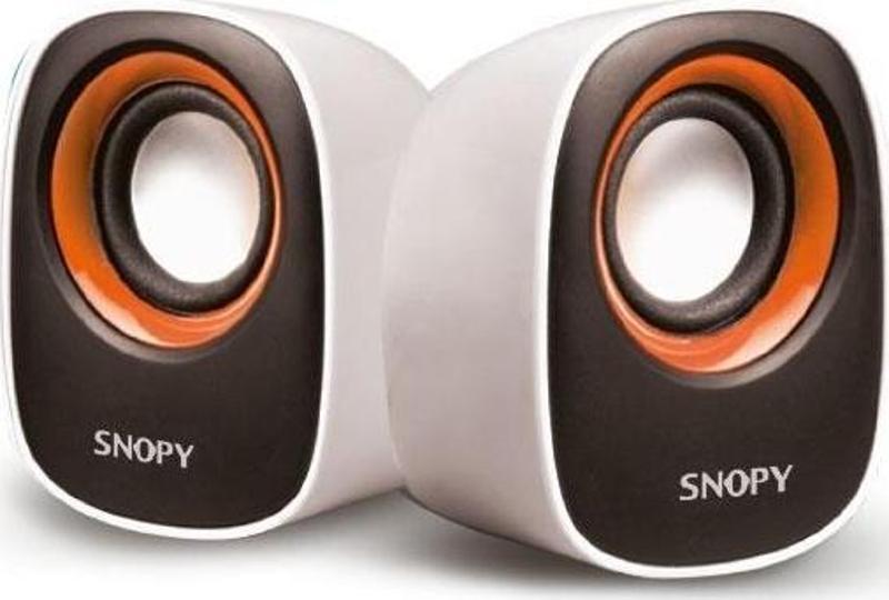 SN-120 Beyaz Sarı Usb Speaker