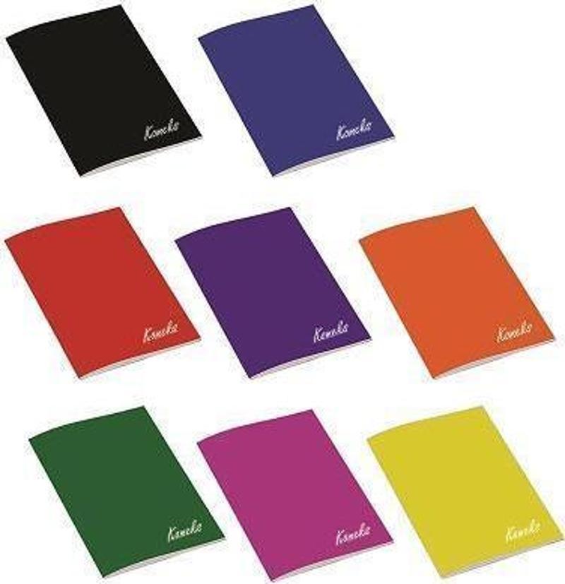Dikişli Defter Plastik Kapak Kareli 100 YP A4 100/4