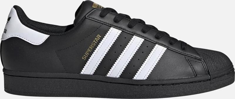 Erkek Ayakkabı Sneaker Günlük Superstar Eg4959 Siyah 48
