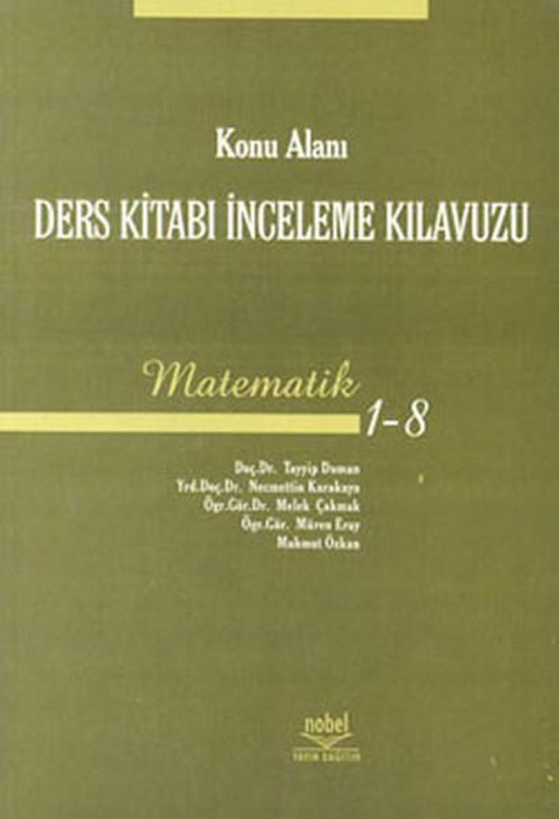 Ders Kitabı İnceleme Kılavuzu: Matematik 