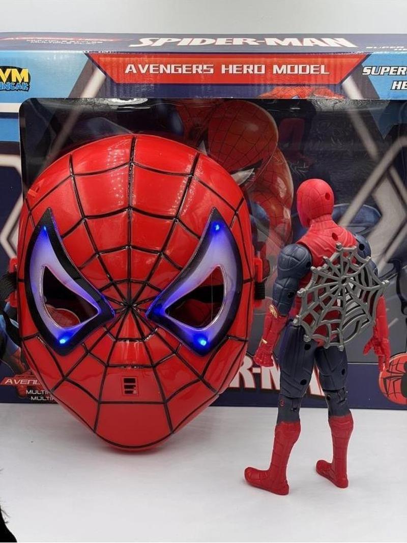 BVM Oyuncak Spiderman Figür ve Maske Oyun Seti FAB.7212