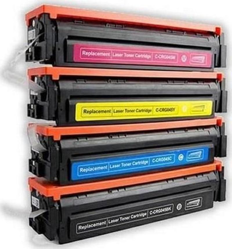 Canon CRG-045 Muadil Takım Toner (1 Set)