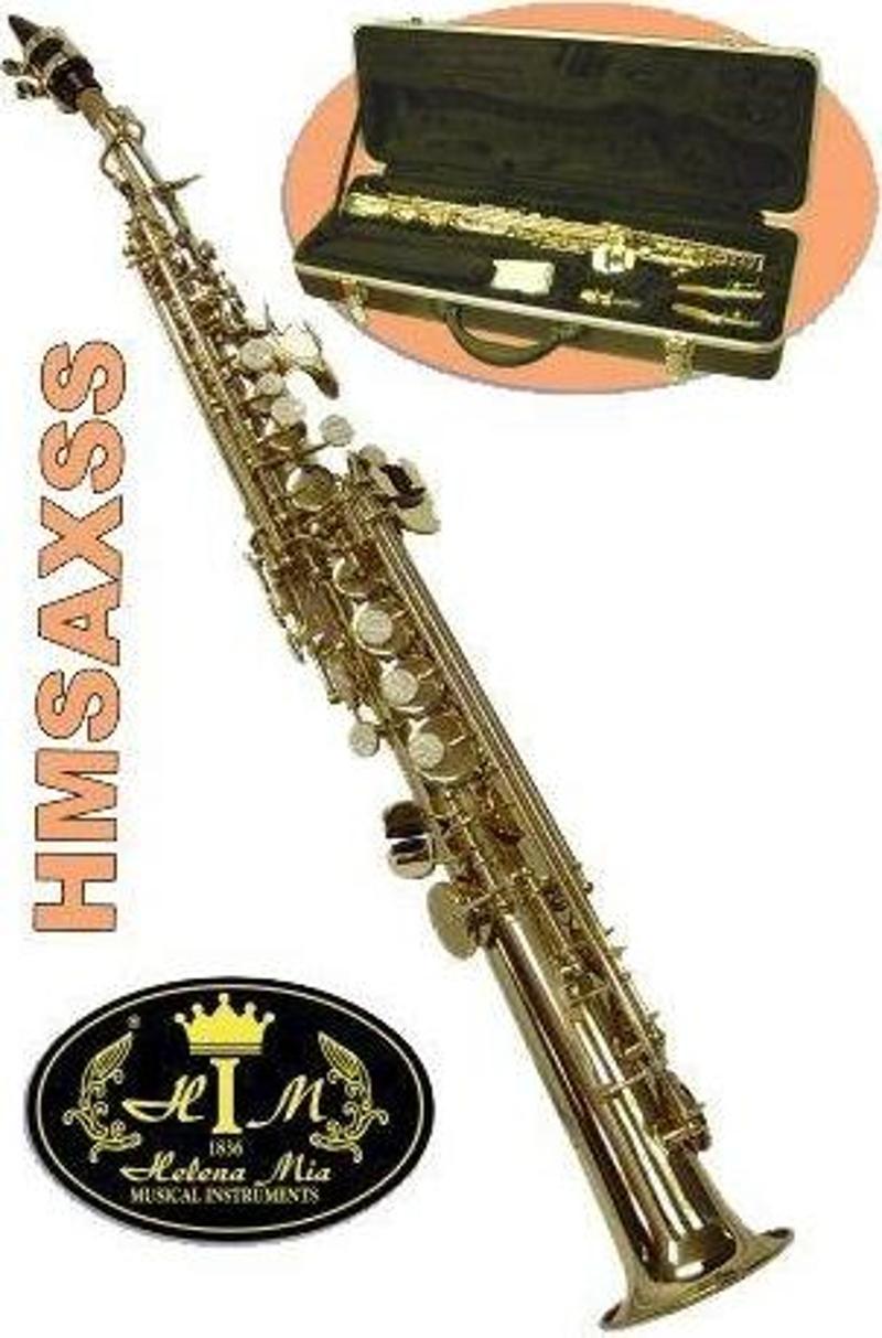 HMSAXSS Saksafon Soprano Altın