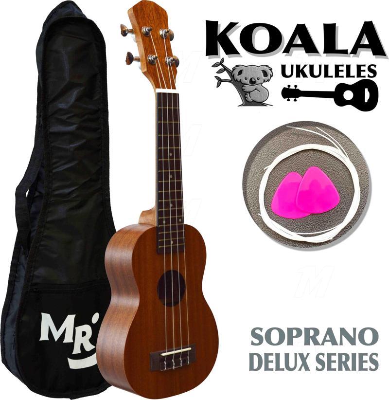 KA5215MS Delux Soprano Ukulele Seti