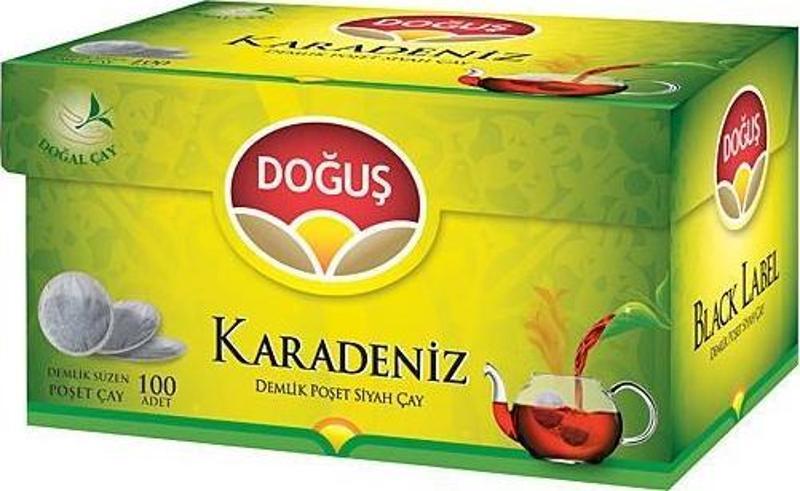 Karadeniz Demlik Poşet Bergamot Aromalı Çay 100x3.2 gr