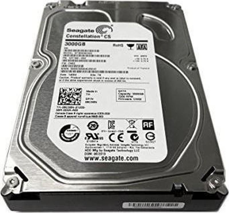 3Tb Hdd ST33000651NS 7200 Rpm 64Mb Harddisk (İthalat)