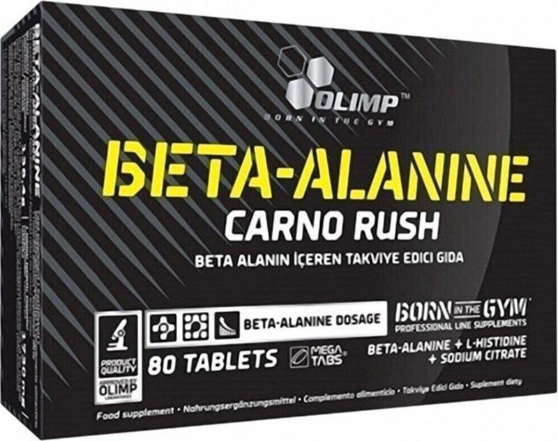 Olımp Beta Alanıne Carno Rush 80 Tablet